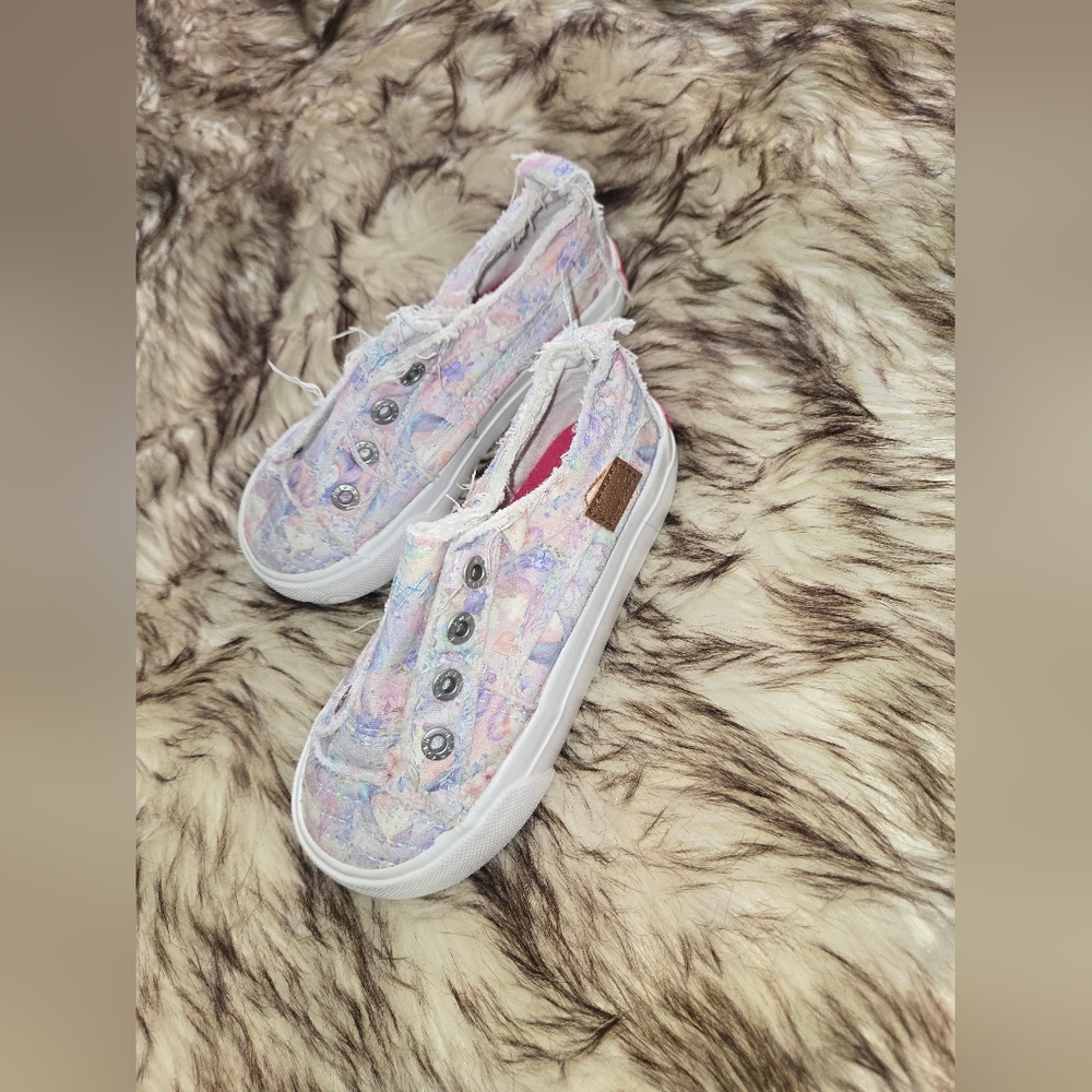 Colorful Kids Slip-On Sneakers